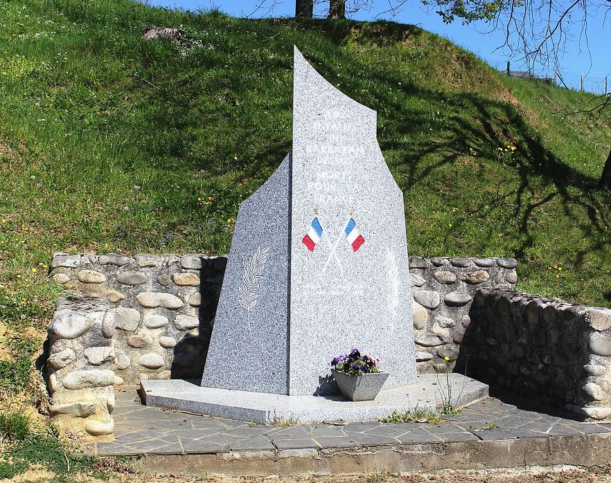 Monument Eerste Wereldoorlog Barbazan-Dessus #1