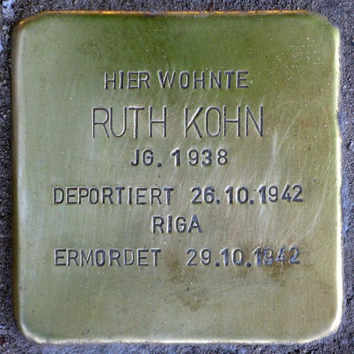 Stolpersteine Mahlsdorfer Straße 94 #2