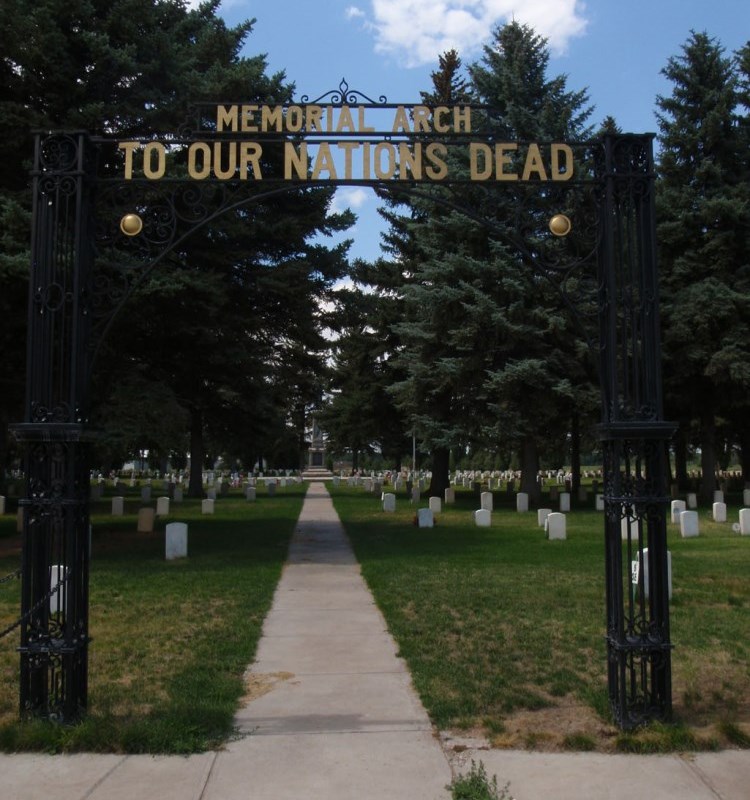 Amerikaanse Oorlogsgraven Colorado State Vet. Center at Homelake Cemetery