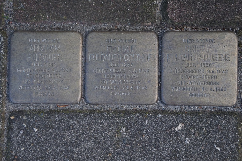 Stolpersteine Grensstraat 7 #1