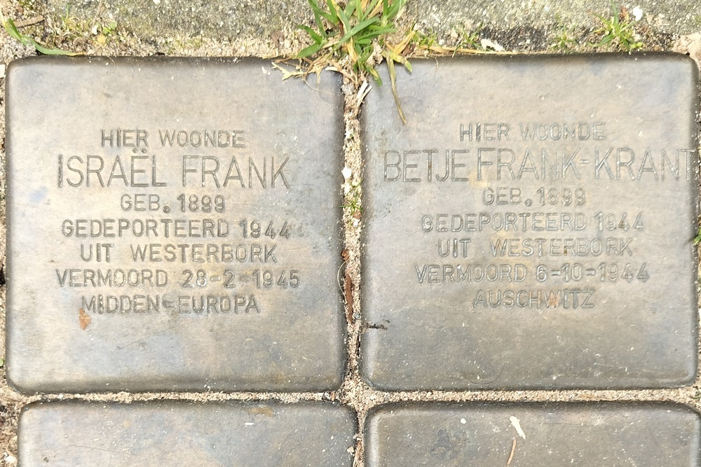 Stolpersteine Mussenstraat 28 #2