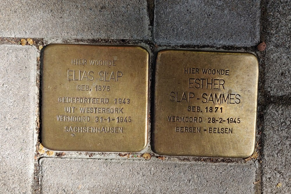 Stolpersteine Jacob Obrechtplein 7 #1