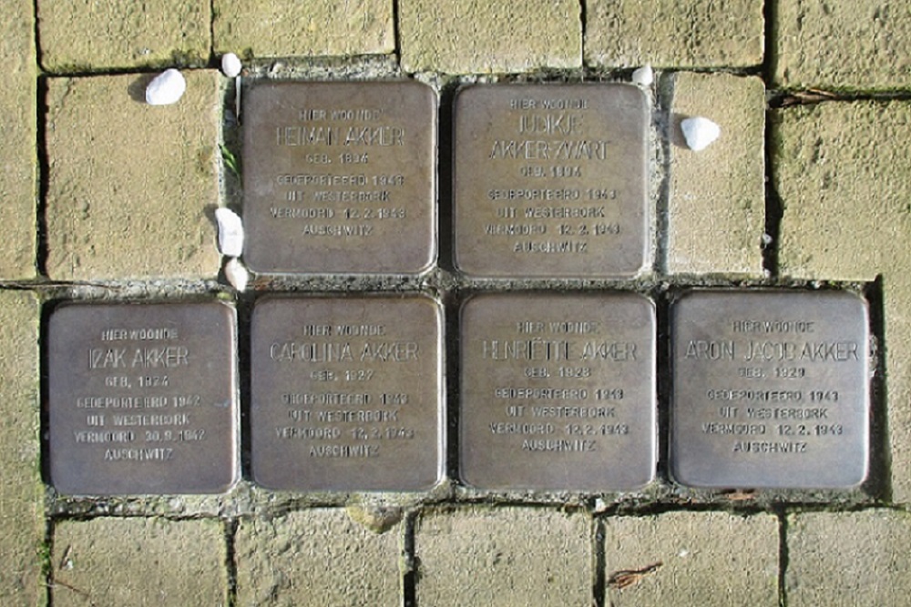 Stolpersteine Broerstraat 8