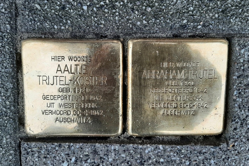 Stolpersteine Vlaggemanstraat 36 #4