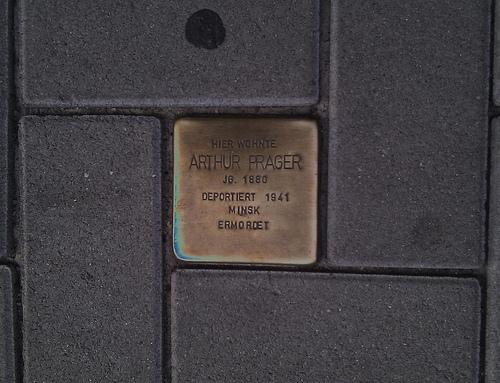 Stolperstein Osterstrae 20 #1