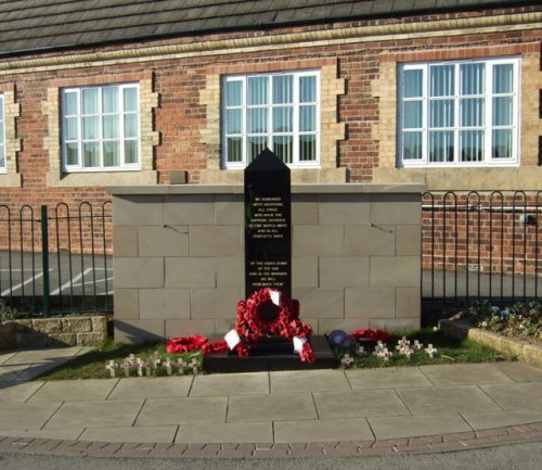 Oorlogsmonument Todwick #1