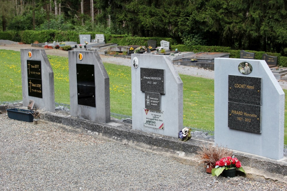 Belgische Graven Oudstrijders Chaudfontaine Nieuwe Begraafplaats	 #3