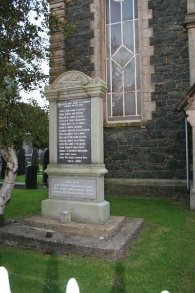 War Memorial Dwyran #1