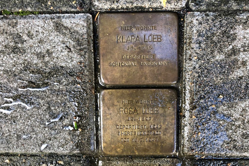 Stolpersteine Weberstraße 29