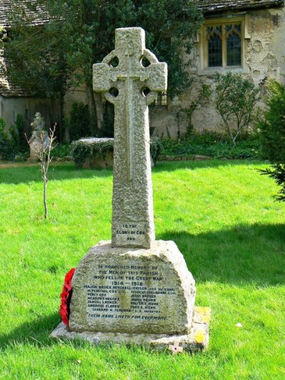 Oorlogsmonument St. Mary Church