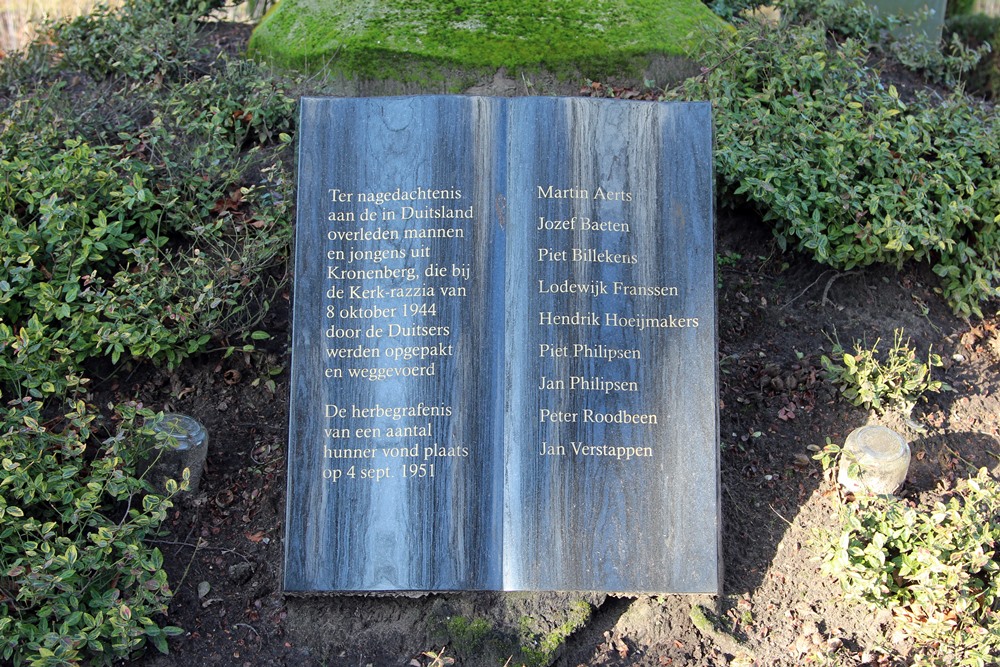 Monument Deportatie Kronenberg #2