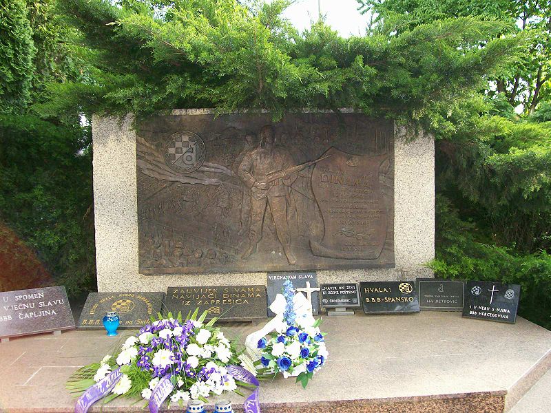 Monument Onafhankelijkheidsoorlog Dinamo Zagreb #1