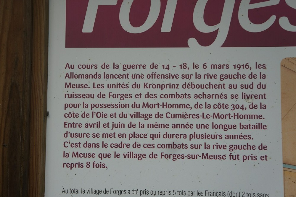 Verwoest Dorp Forges-sur-Meuse #4