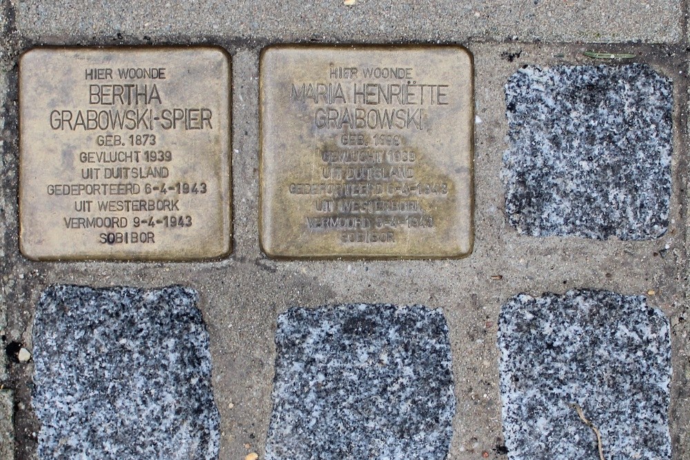 Stolpersteine Van Itersonlaan 16 #1