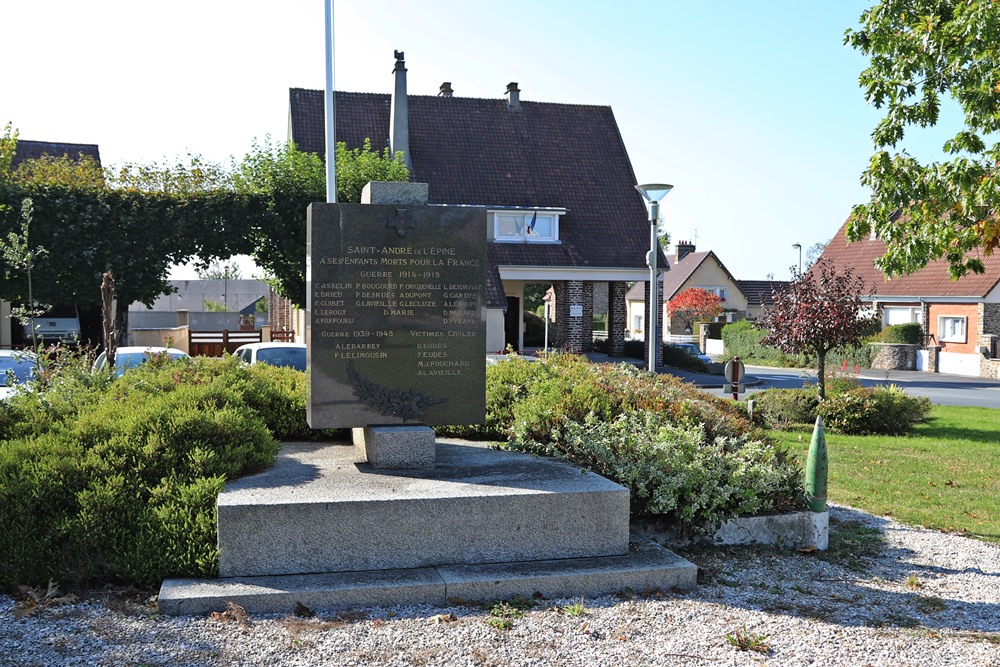 War Memorial Saint-Andr-de-l'pine #1