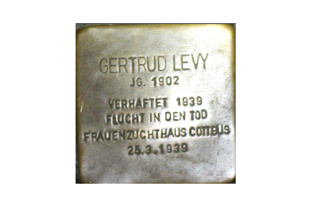 Stolpersteine Mhlenstrae 37 #3