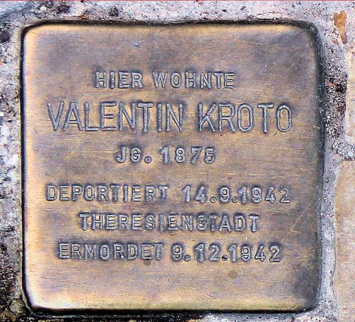 Stolpersteine Landhausstraße 37 #5