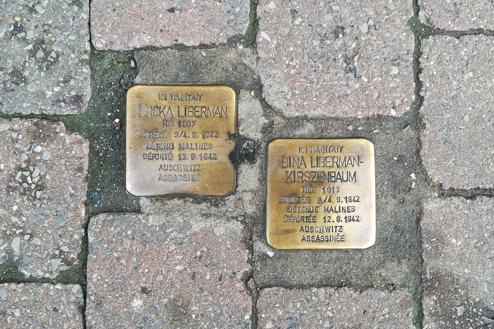 Stolpersteine Thodore Verhaegenstraat 219 #1