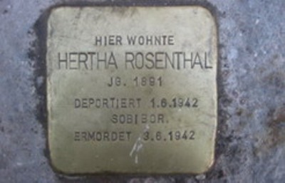 Stolperstein Ludwig-Wucherer-Strae 24