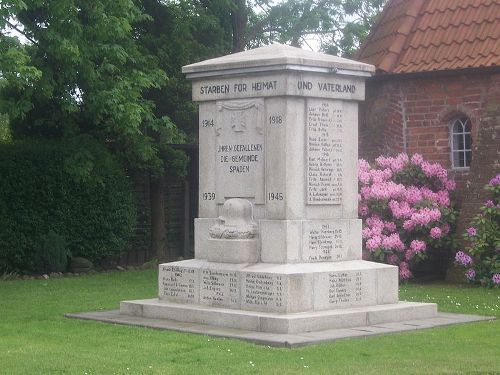 War Memorial Spaden #1