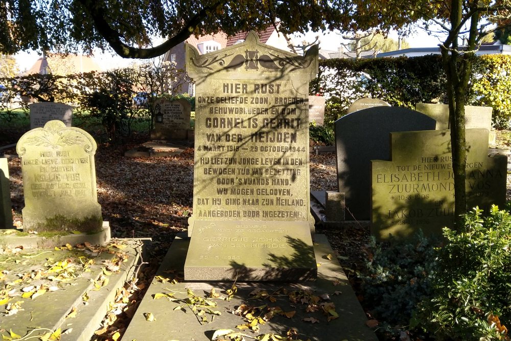 Grave Civilian Casualty General Cemetery Enspijk