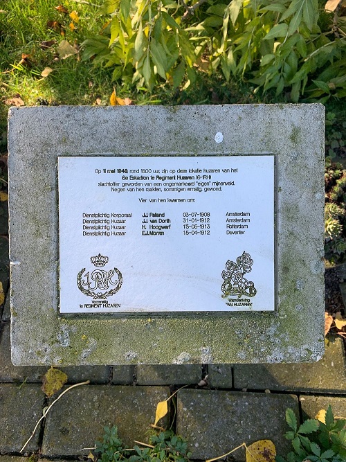 Monument 1e Regiment Huzaren 6e Eskadron #2