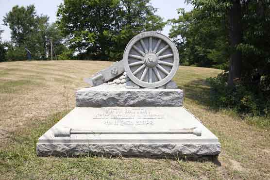 Monument 5th Battery Ohio Light Artillery (Union)