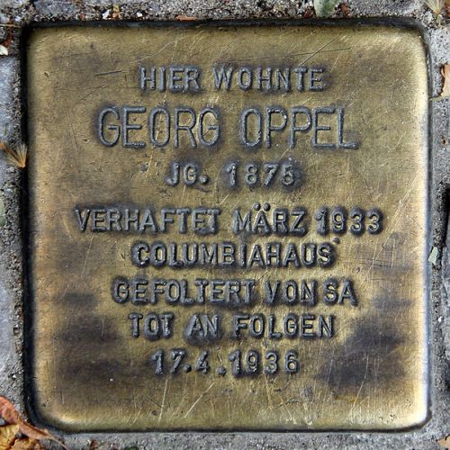 Stolperstein Gasteiner Strae 11