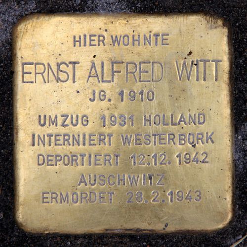 Stumbling Stones Landshuter Straße 38 #2