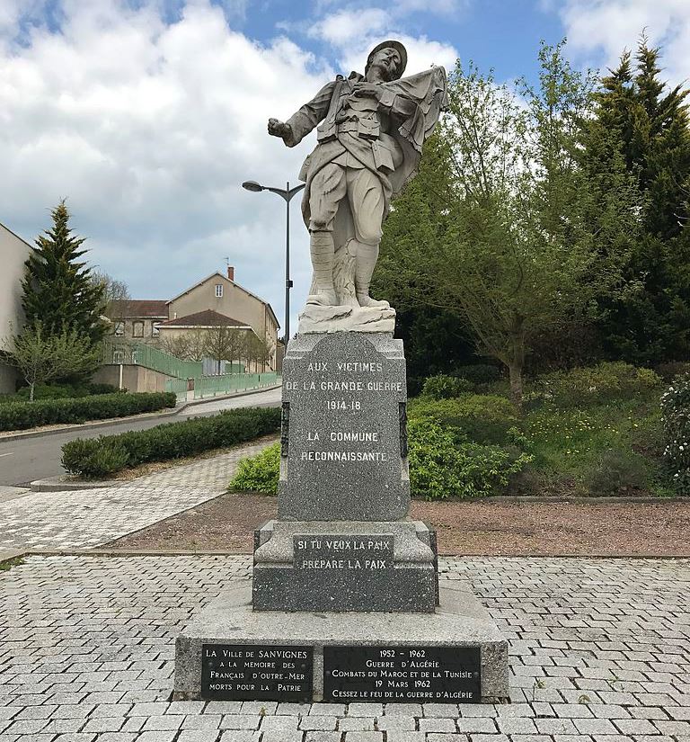 Oorlogsmonument Sanvignes-les-Mines