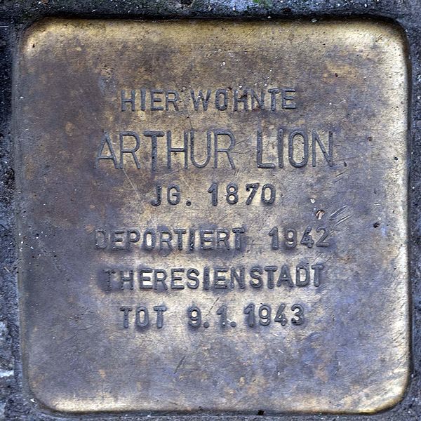 Stolpersteine Bahnstraße 9 #2