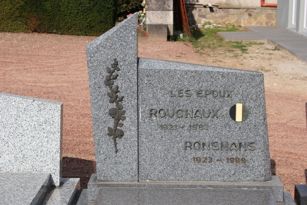 Belgische Graven Oudstrijders Rosires Begraafplaats #5