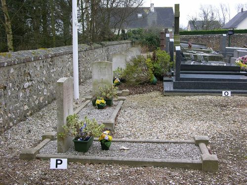 Oorlogsgraven van het Gemenebest Senneville-sur-Fcamp #1