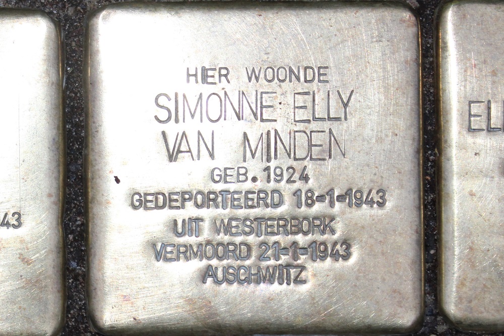 Stolpersteine Tweede Oosterparkstraat 259 #3