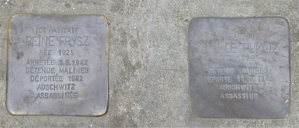 Stolpersteine Huidevettersstraat 84 #3