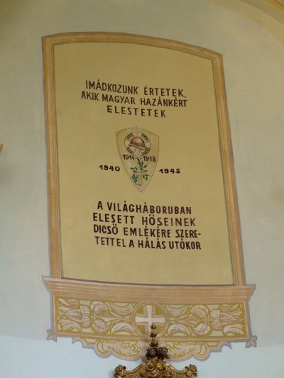 War Memorial Homokkomárom