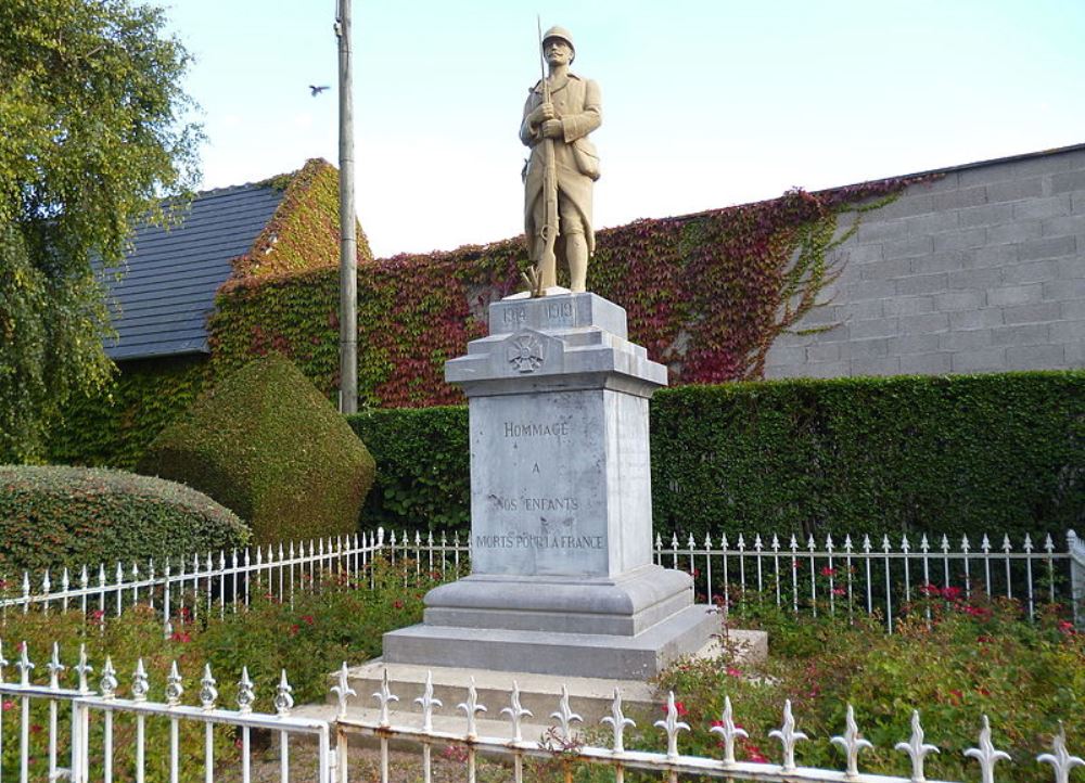 Monument Eerste Wereldoorlog Le Mesnil-sur-Bulles #1