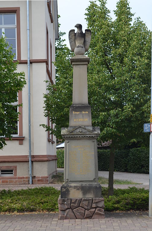 Franco-Prussian War Memorial Hhnlein #1