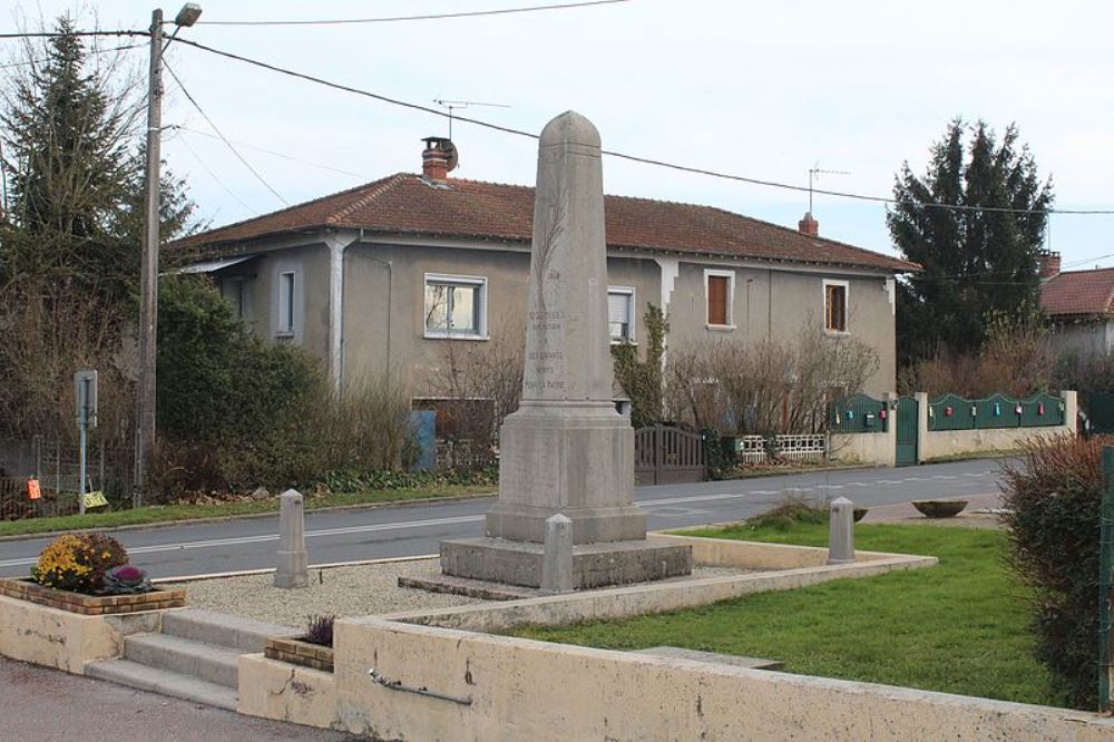 Monument Eerste Wereldoorlog Saint-Georges-sur-Renon #1