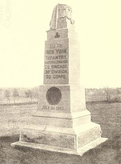 10th New York Volunteer Infantry Monument