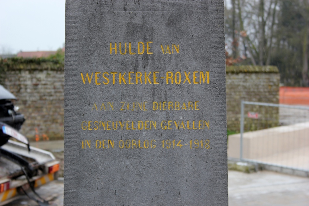 War Memorial Westkerke #3