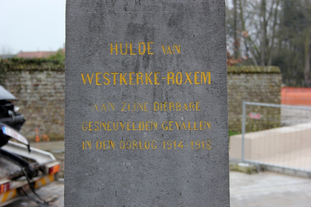 Oorlogsmonument Westkerke #3