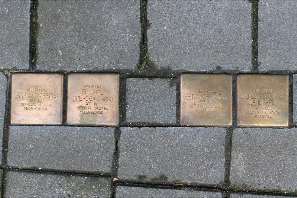 Stolpersteine Verwersstraat 60 #1