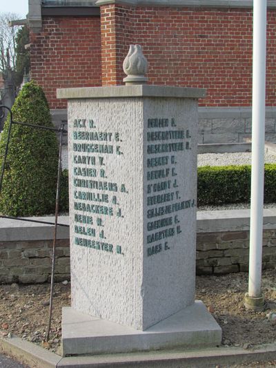 Monument Politieke Gevangenen Izegem #2