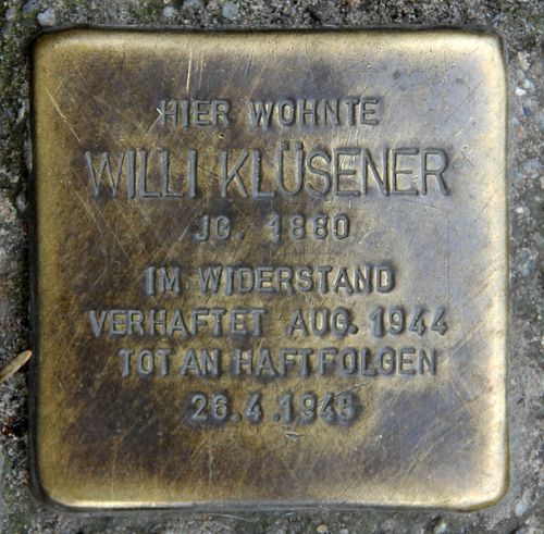 Stolperstein Grnberger Strae 6