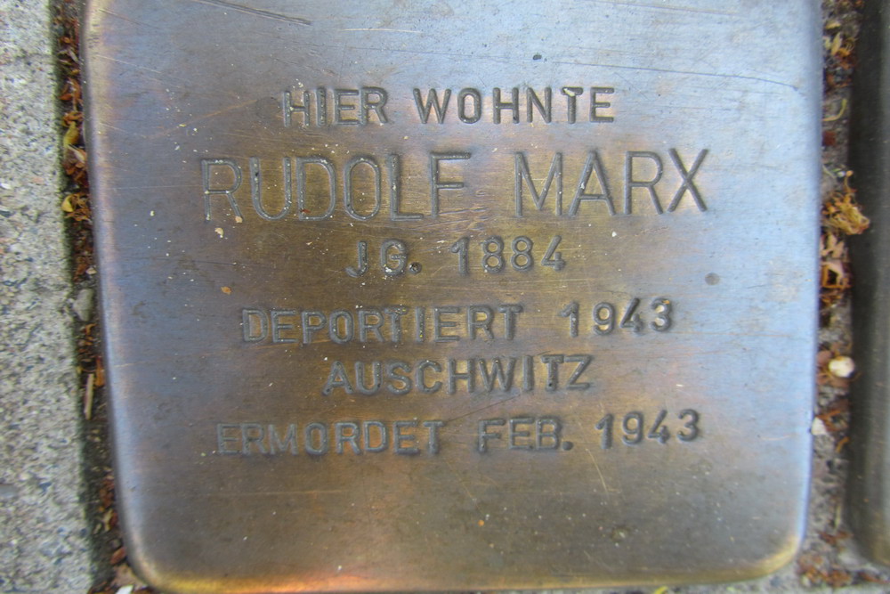 Stolpersteine Stadtwaldgürtel 6 #4