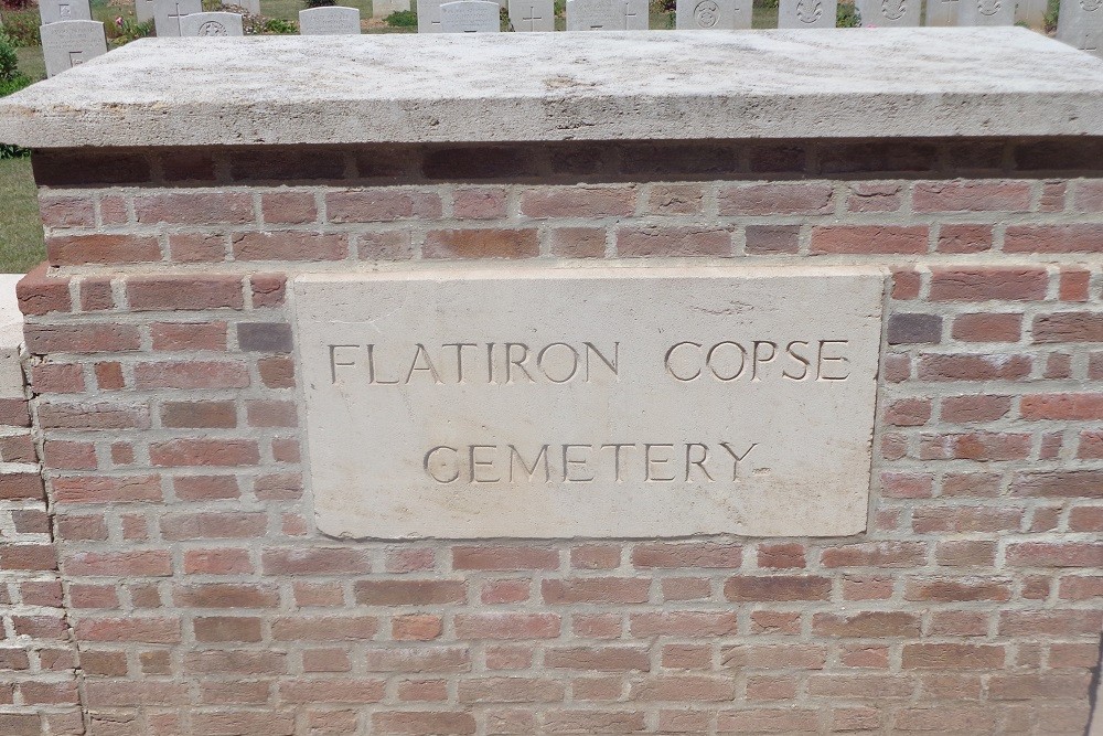 Commonwealth War Cemetery Flatiron Copse #4