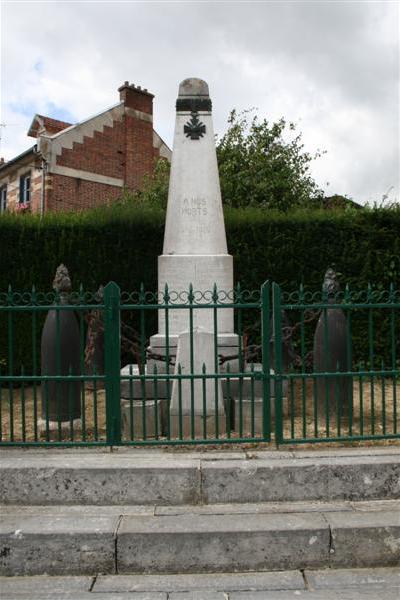 Oorlogsmonument Cannectancourt