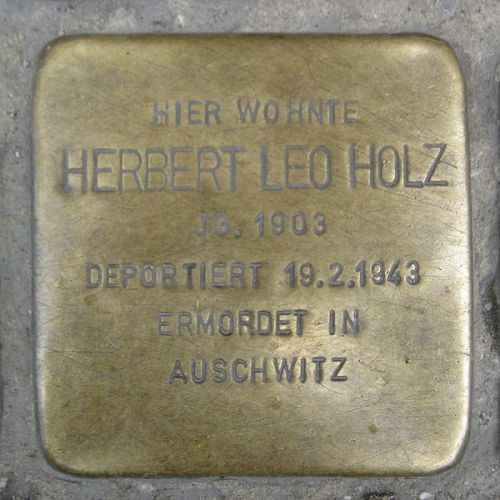 Stolpersteine Rochstrae 1 #2