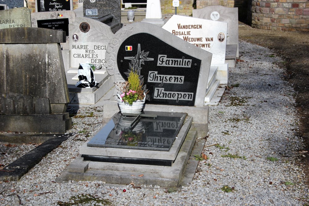 Belgische Graven Oudstrijders Ordingen Begraafplaats